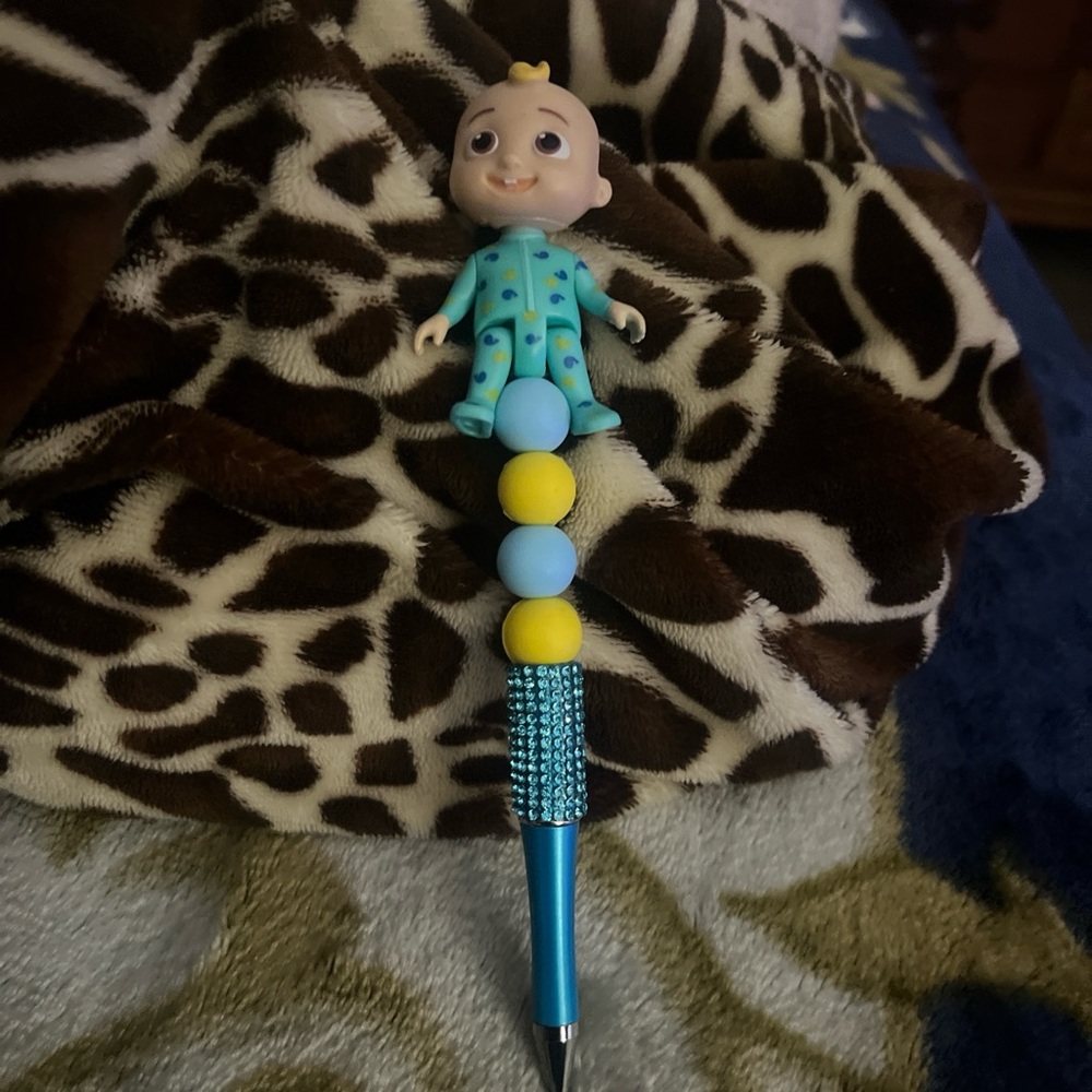 Blue Baby Cocomelon Toy Pen